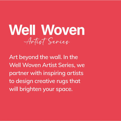 Well Woven x Misha Tyutyunik Sunday Jungle Aubade Multi-Color Rug Well Woven