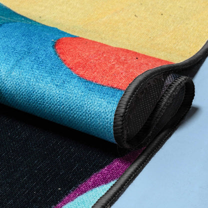 Well Woven x Misha Tyutyunik Sunday Jungle Life's a Beach Multi-Color Rug Well Woven