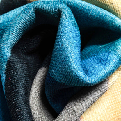 Well Woven x Misha Tyutyunik Sunday Jungle Life's a Beach Multi-Color Rug Well Woven