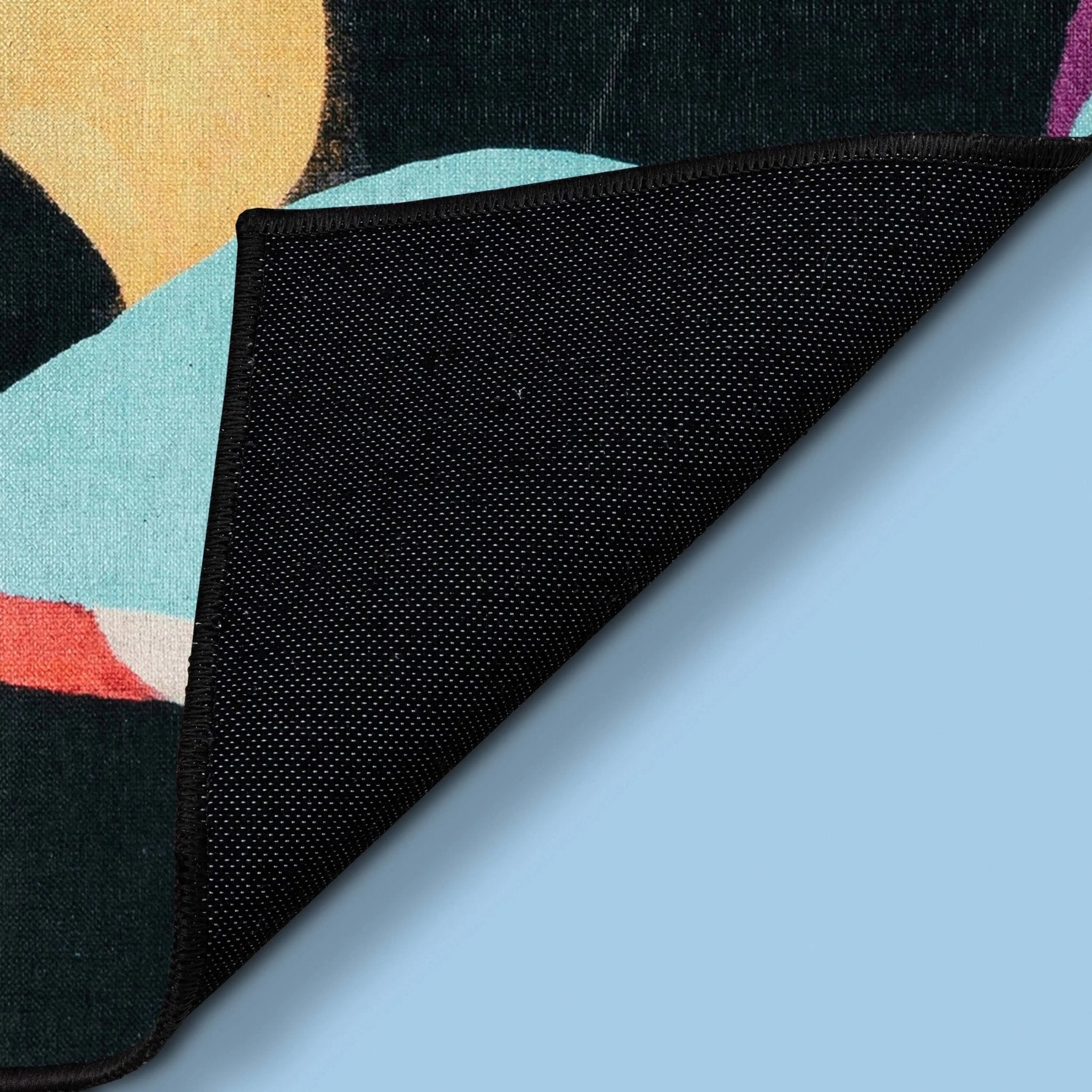 Well Woven x Misha Tyutyunik Sunday Jungle Life's a Beach Multi-Color Rug Well Woven