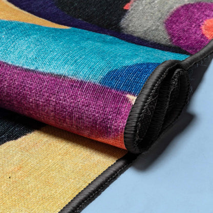 Well Woven x Misha Tyutyunik Sunday Jungle There Will Be Blood Multi-Color Rug Well Woven