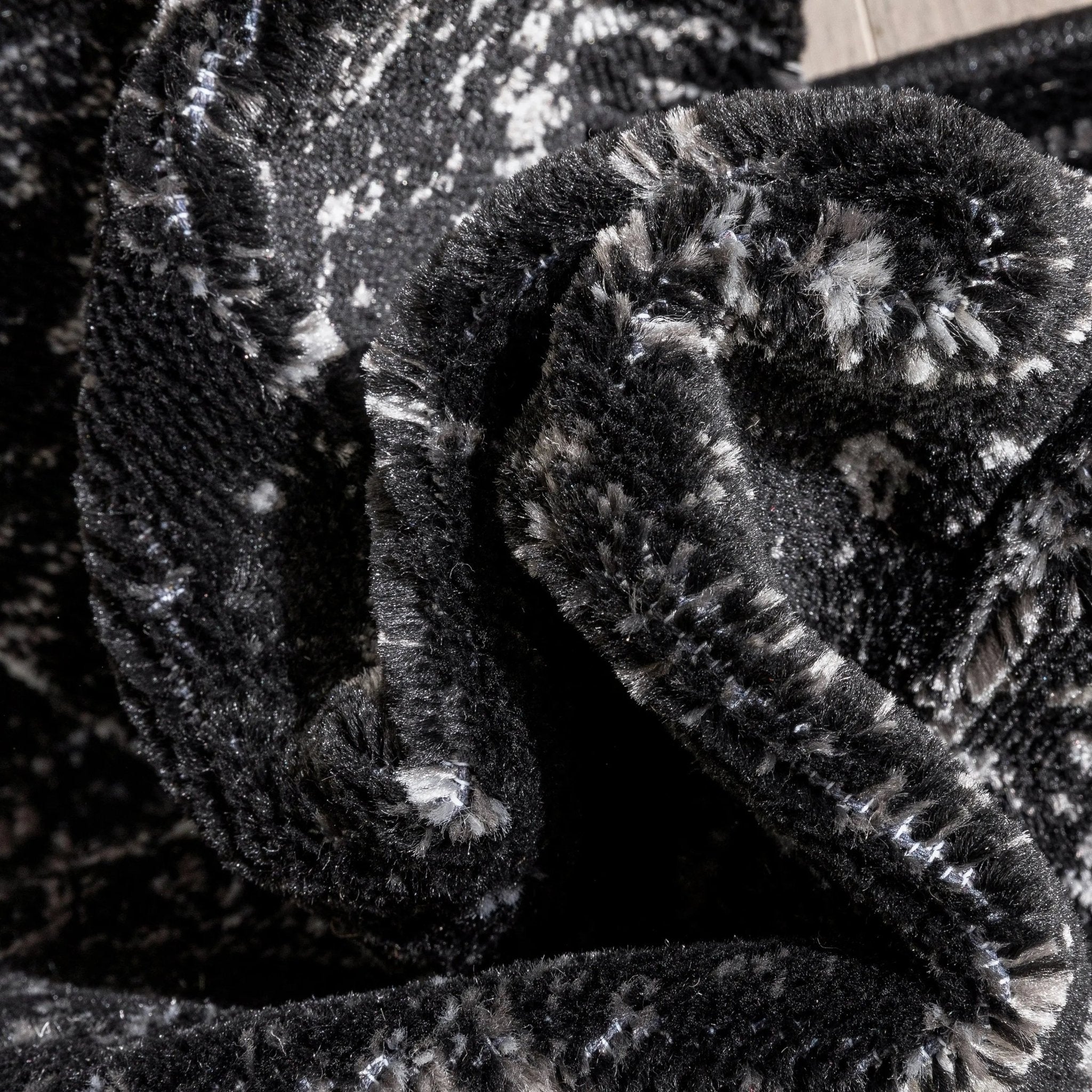 Argos Custom Size Runner Vintage Medallion Oriental Black Choose Your Width x Choose Your Length Hallway Runner Rug - Well Woven