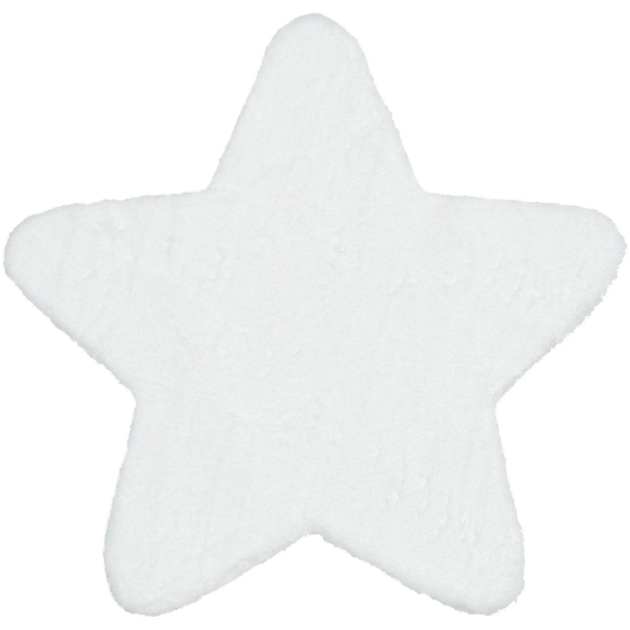 Crest Modern Glam Faux Fur Plush White Shag Rug Well Woven