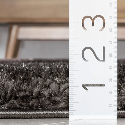 Luz Modern Geometric Blush 3D Textured Thick & Soft Shag Rug Well Woven